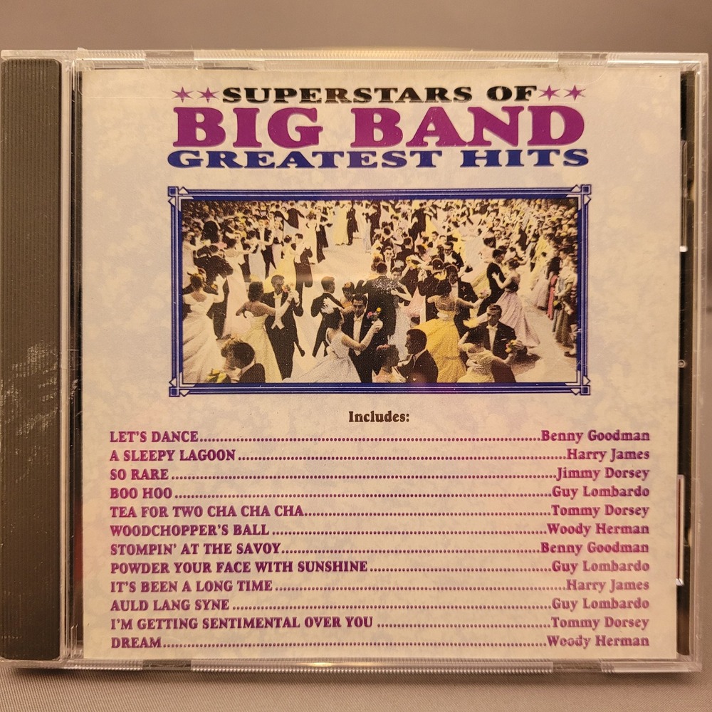 Superstars of Big Band Greatest Hits Various Artists (CD, 1991)‎